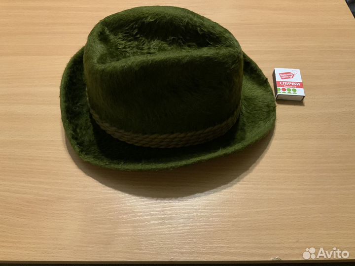 Шляпа винтажная Tonak size 56 70-e