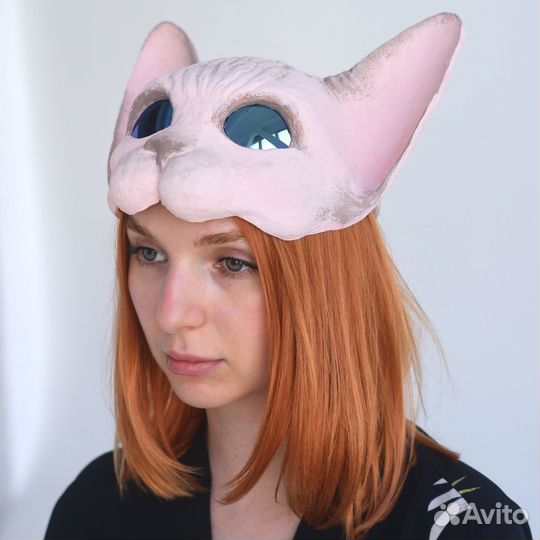 Маска сфинкс, маска кошки, праздник, квадробика