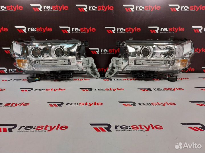 Фары Toyota Land Cruiser 200 с16г Светлые R2105