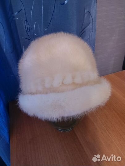 Шапка норковая женская