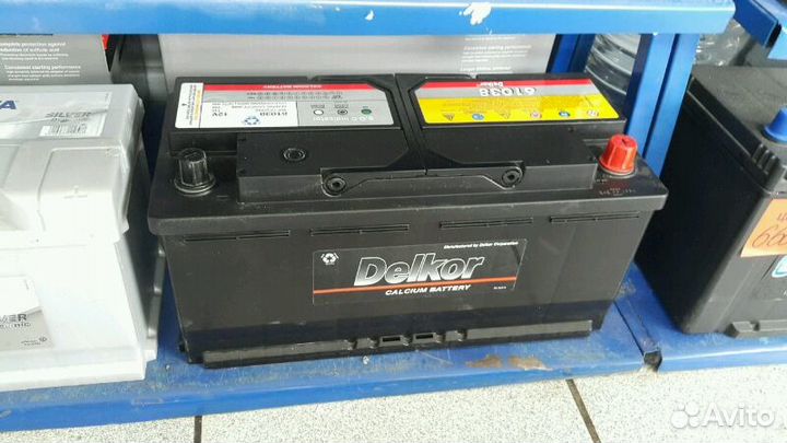 Аккумулятор 110 Ач Делкор Корея