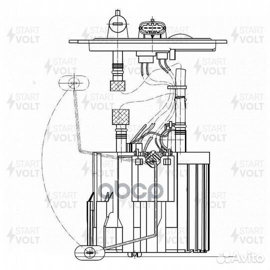 Модуль топливного насоса для а/м Opel Zafira B