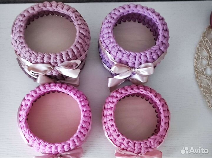 Корзинки для хранения (Подарки на 8 марта)