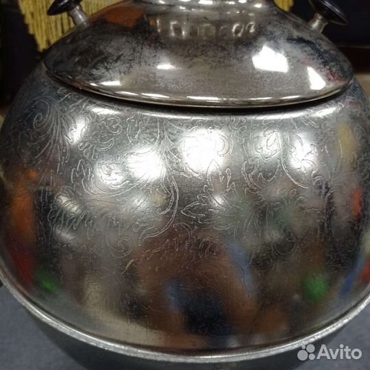 Электрический самовар шар с узором 5л (сзр)