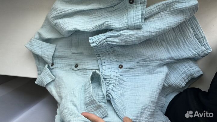 Костюм из муслина для девочки