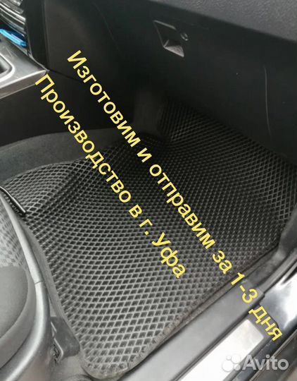Эво полики 3Д с бортиками TechArt