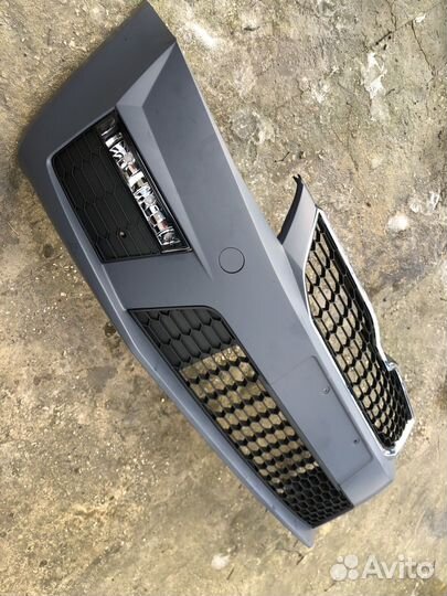 Бампер передний skoda octavia а7 RS