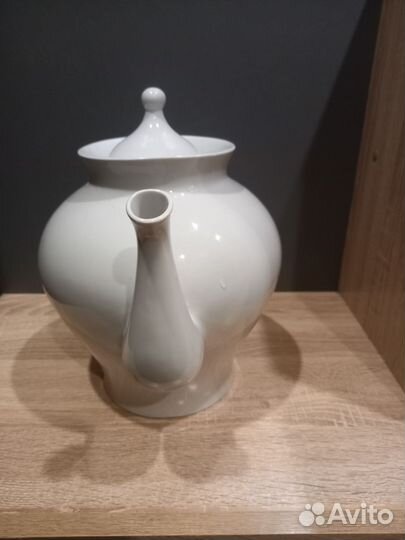 Чайник заварочный фарфоровый большой