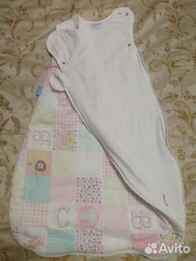 Конверт спальный мешок Grobag Англия 0-6мес