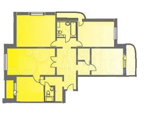 4-к. квартира, 106 м², 23/23 эт.