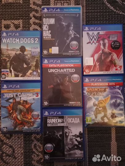 Игры на ps4 (новые поступления на последних фото)