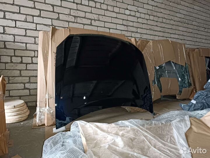 Капот приора цвет Космос (сине - черный) 665