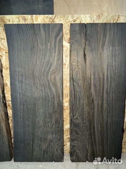 Слэб дуб морёный