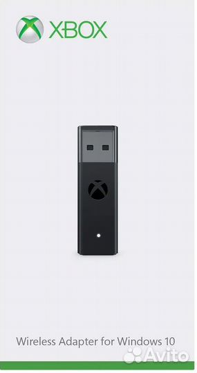 Геймпад Xbox One + адаптер Xbox