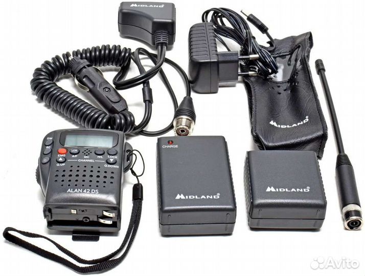 Alan 42 Переносная си-би радиостанция 27Мгц
