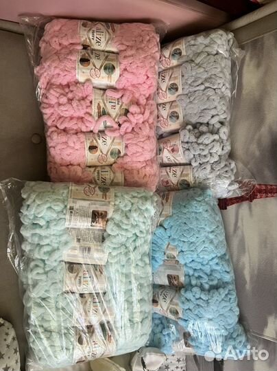 Пряжа alize puffy