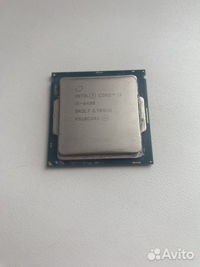 Процессор intel Core i5 6400