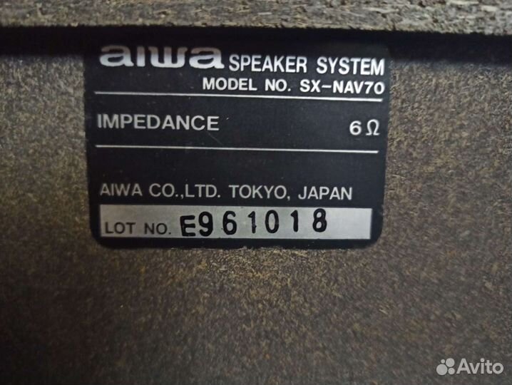 Акустика aiwa