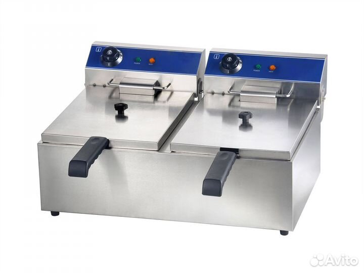 Фритюрница электр. eksi HEF-10L-2