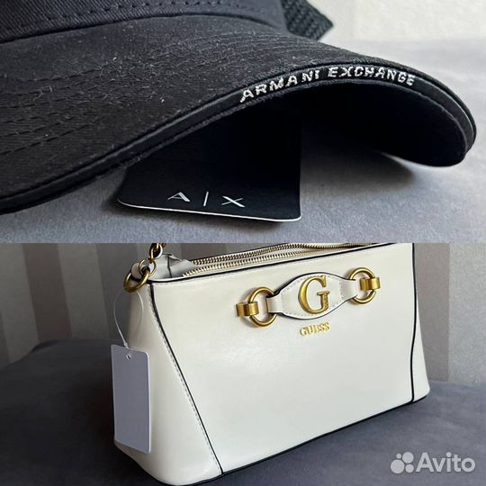 Сумка guess женская кепка armani