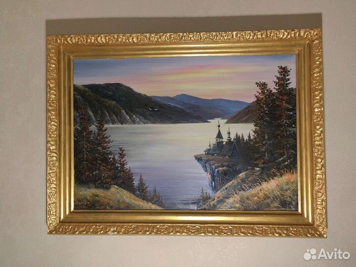 Большая картина маслом