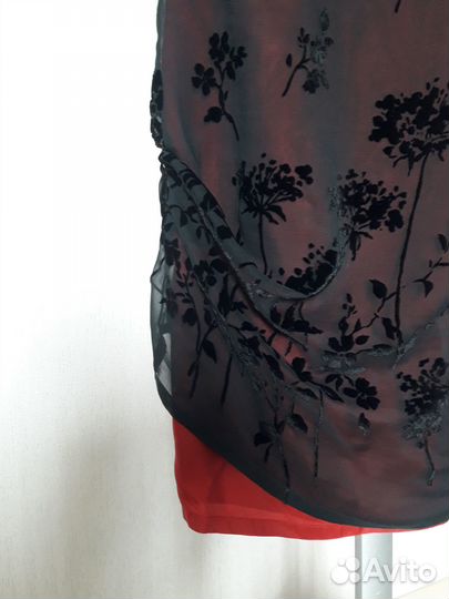 Платье женское черное вечернее