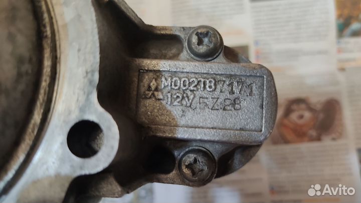 Стартер Mitsubishi Pajero Sport 1 4D56