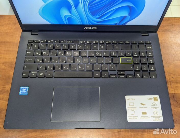 Шустрый asus на Windows 11