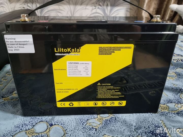 Аккумулятор lifepo4 12v