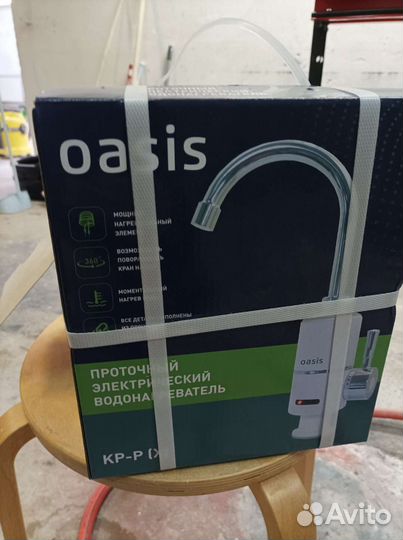 Проточный электрический нагреватель oasis kp-p(x)
