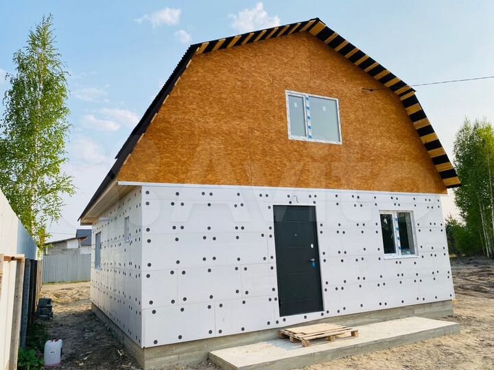 Дом 100 м² на участке 6 сот.