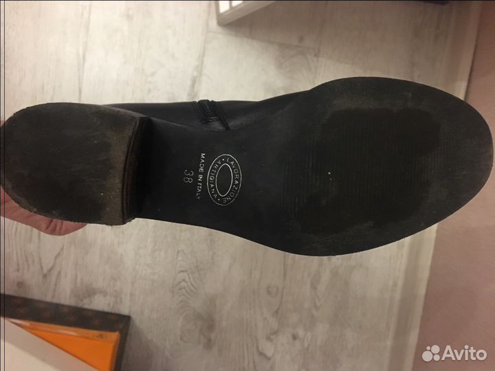 Итальянские осенние сапоги