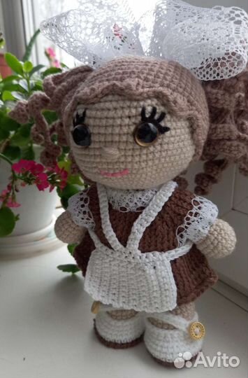Вязаная кукла 