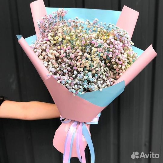 Облачко из Радужной Гипсофилы