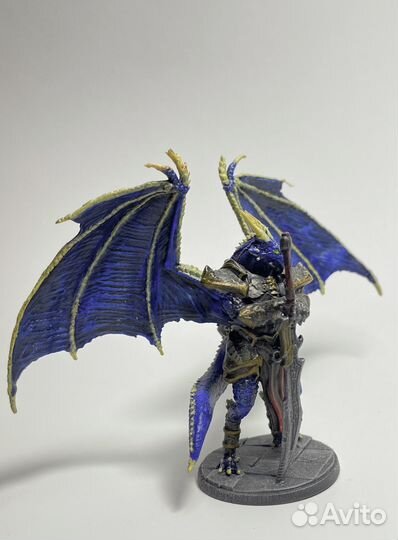 Миниатюра DnD драконорождённый паладин / воин / жр