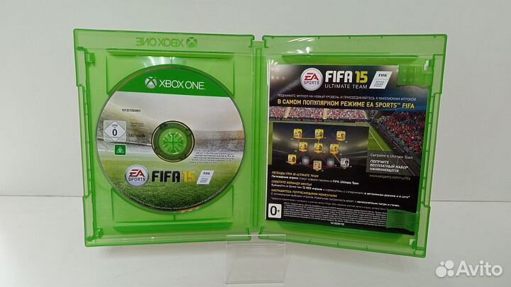 Игровые диски. Xbox One Fifa 15