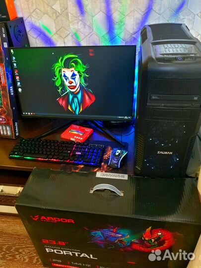 Игровой i7 с 144гц