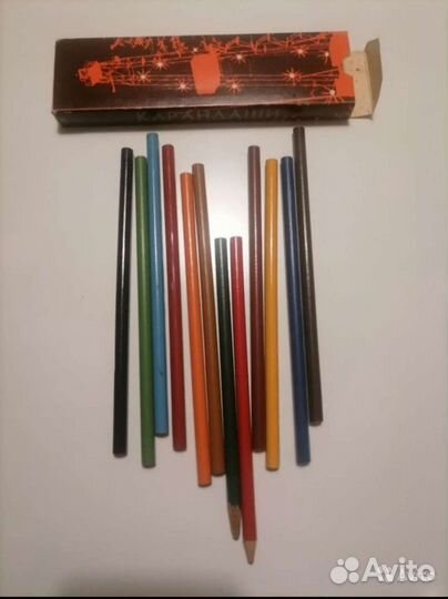 Цветные карандаши СССР
