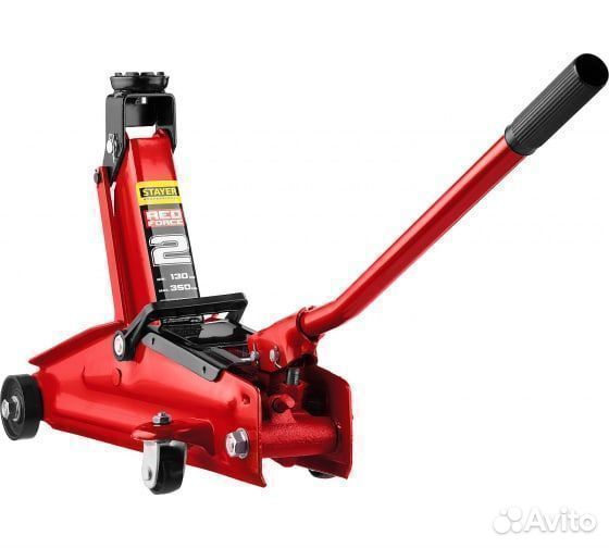 Подкатной домкрат Stayer R-28 2т 130-350мм