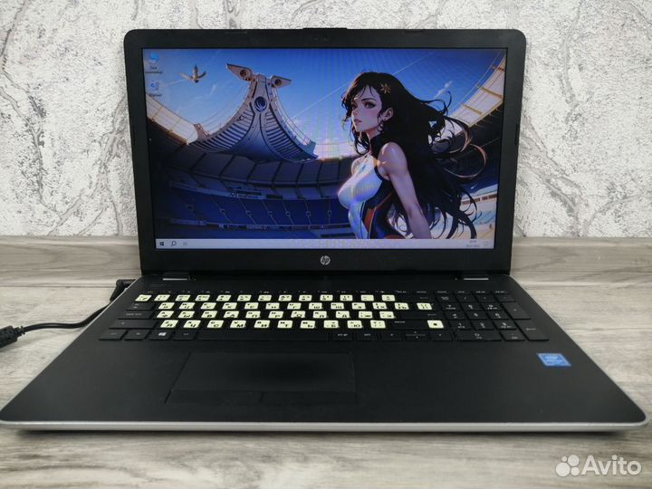 Игровой ноутбук HP intel/8Gb/1000Gb/2Видеокарты