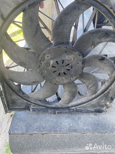 Вентилятор охлаждения двигателя bmw x3 e83