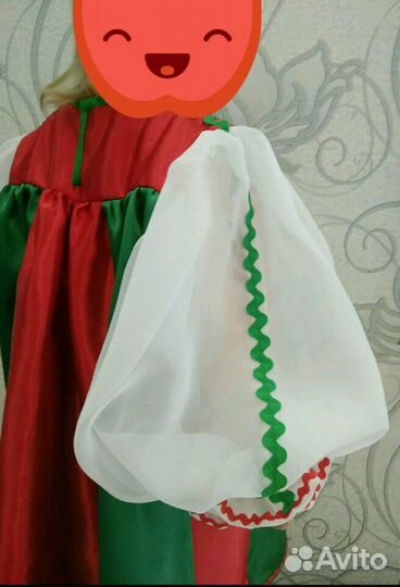 Народное платье (Алёнушка, Матрёшка) на 92-110см