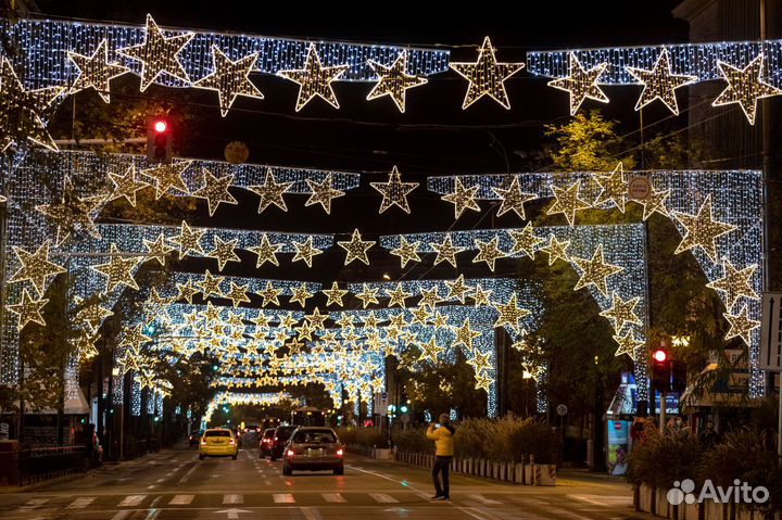 Светодиодные фигуры для уличного оформления