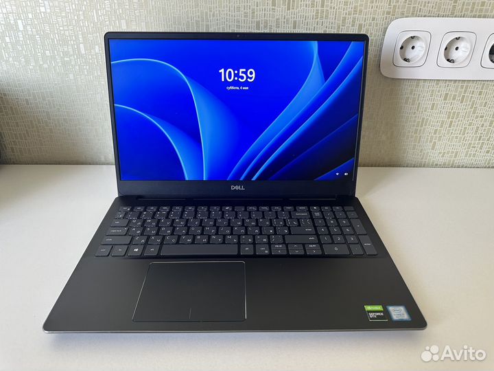 Мощный ноутбук dell vostro 7590 (i7, 512GB)