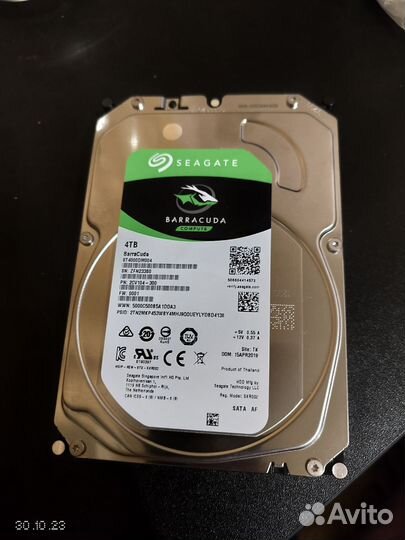 Жесткий диск HDD 4TB
