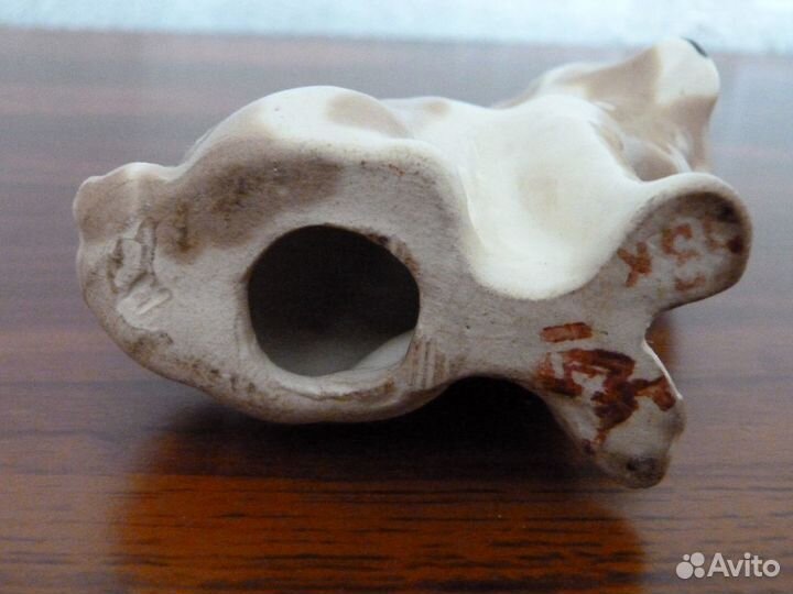 Фарфоровые статуэтки собака лфз