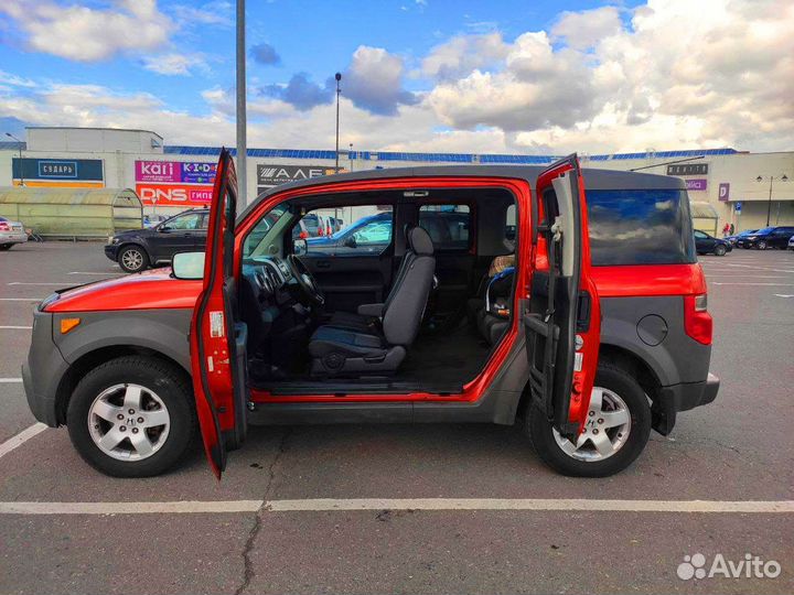 Honda Element 2.4 МТ, 2004, 250 000 км