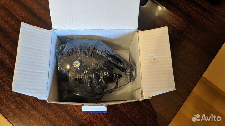 Фара на мотоцикл. Линза. LED