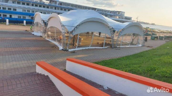 Шатер арочный деревянный