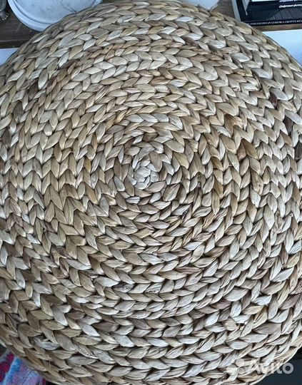 Пуфик из ротанга 2 шт